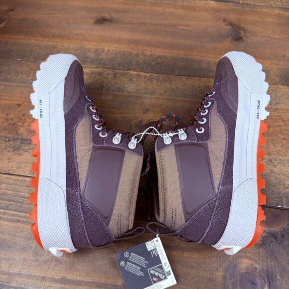 VANS Half Cab GoreTex MTE Sneakers Shoes Bitter Chocolate Brown Men 9 Women 10.5 - Picture 7 of 10